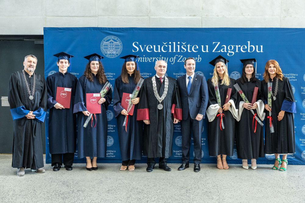 Svečano promovirana nova generacija studenata zajedničkoga studija Sveučilišta u Zagrebu i Sveučilišta u Orléansu