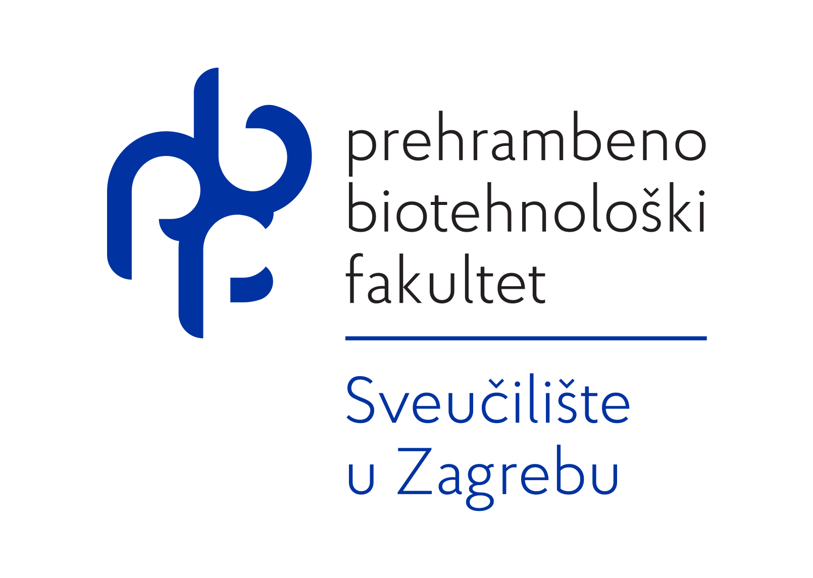 Logo Prehrambeno-biotehnološkog fakulteta Sveučilišta u Zagrebu